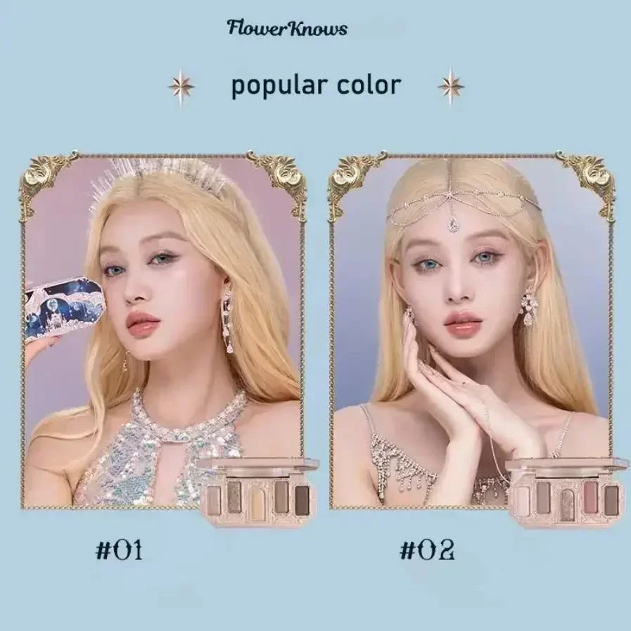 Flower Knows Mermaid Eyeshadow Palette