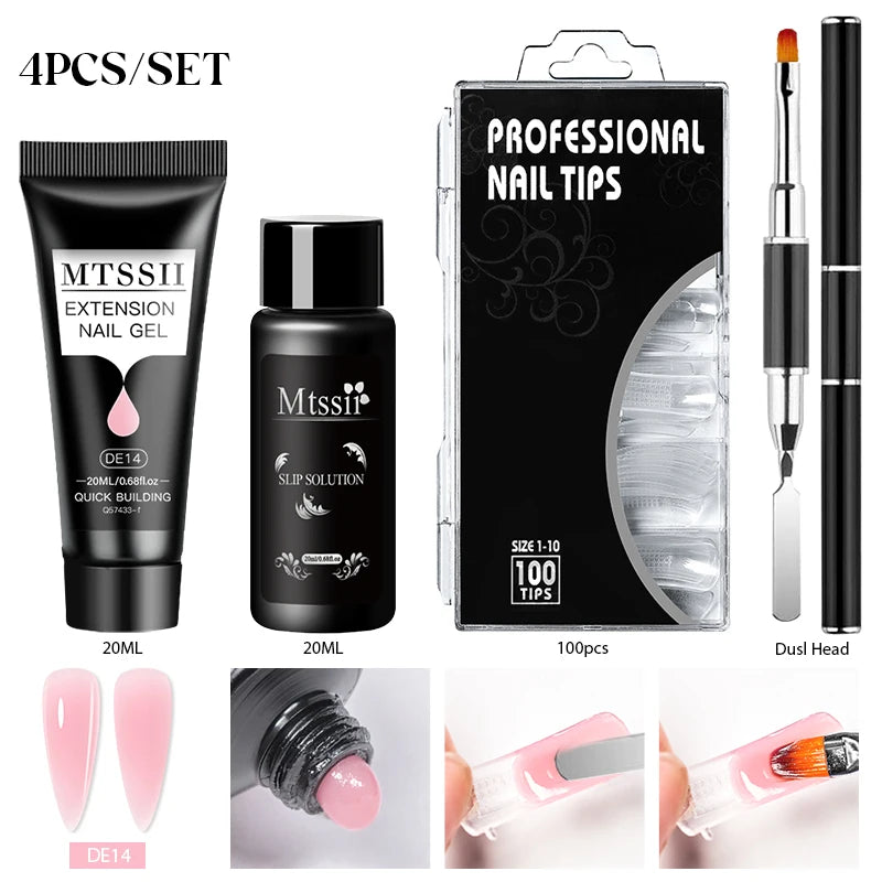 Poly Nail Extension Starter Kit