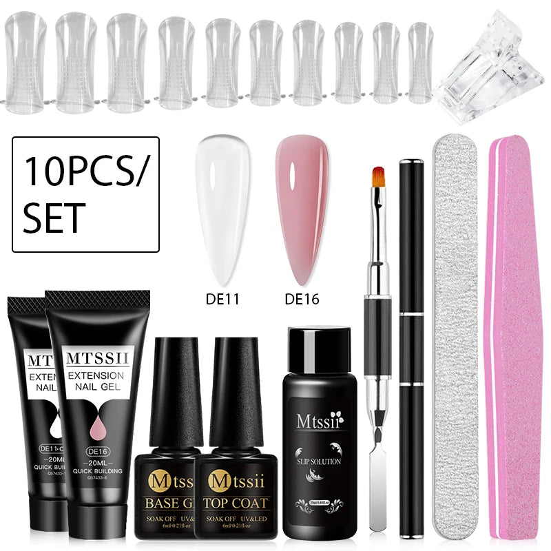 Poly Nail Extension Starter Kit