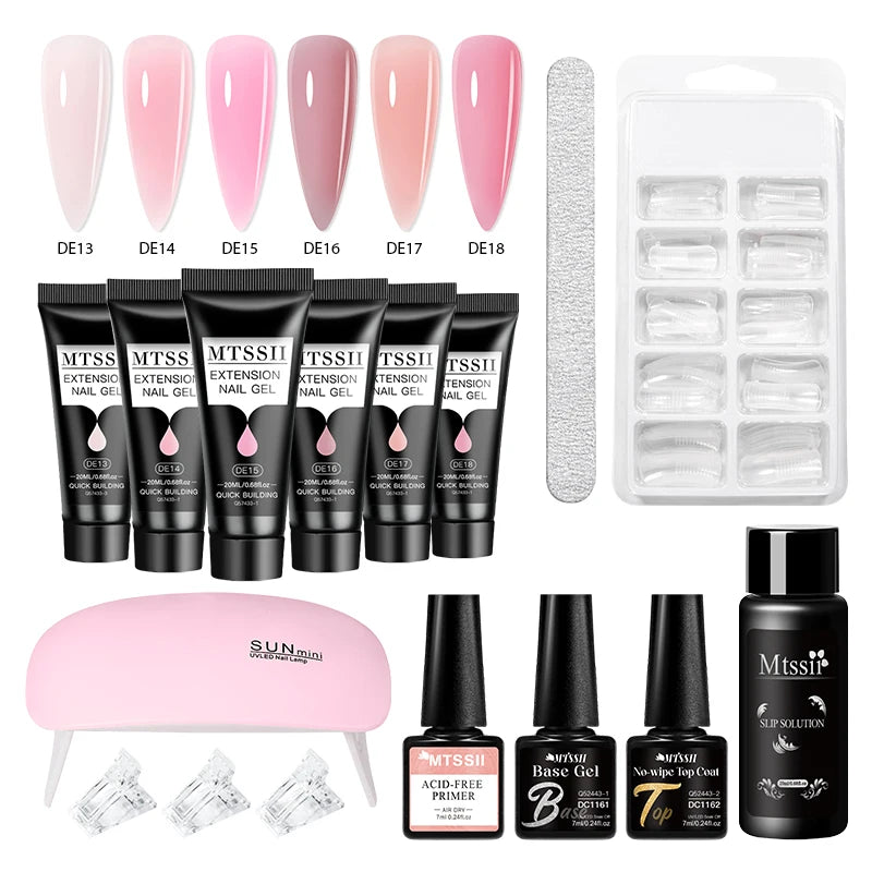 Poly Nail Extension Starter Kit