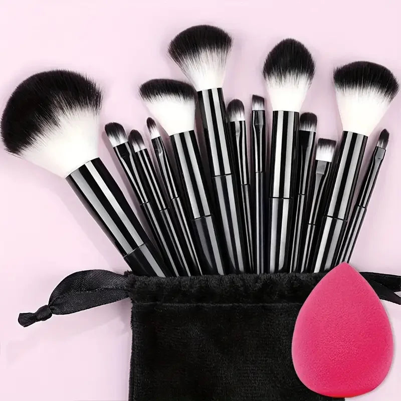 13 Piece Makeup Brush Set