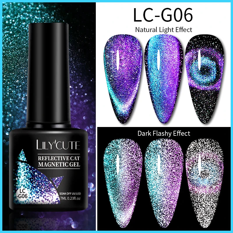 Reflective Glitter Liner Gel