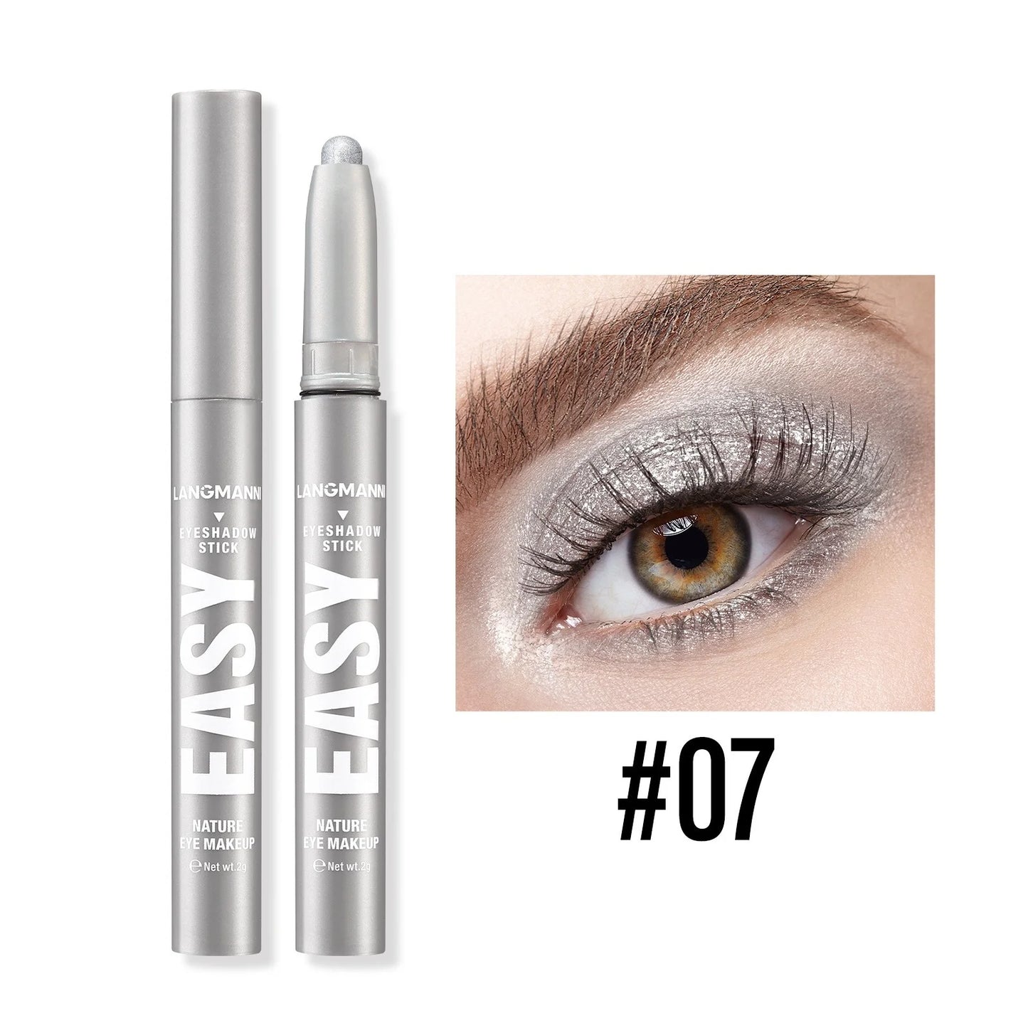 Twelve Color Shimmer Eyeshadow Stick