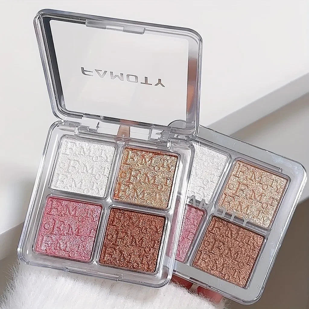 Four Color Glow Highlighter Palette