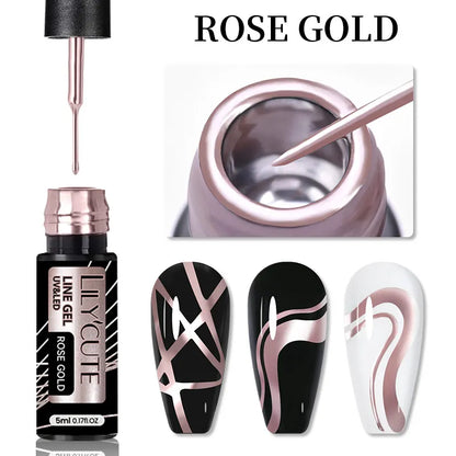 Metallic Painting Liner Gel