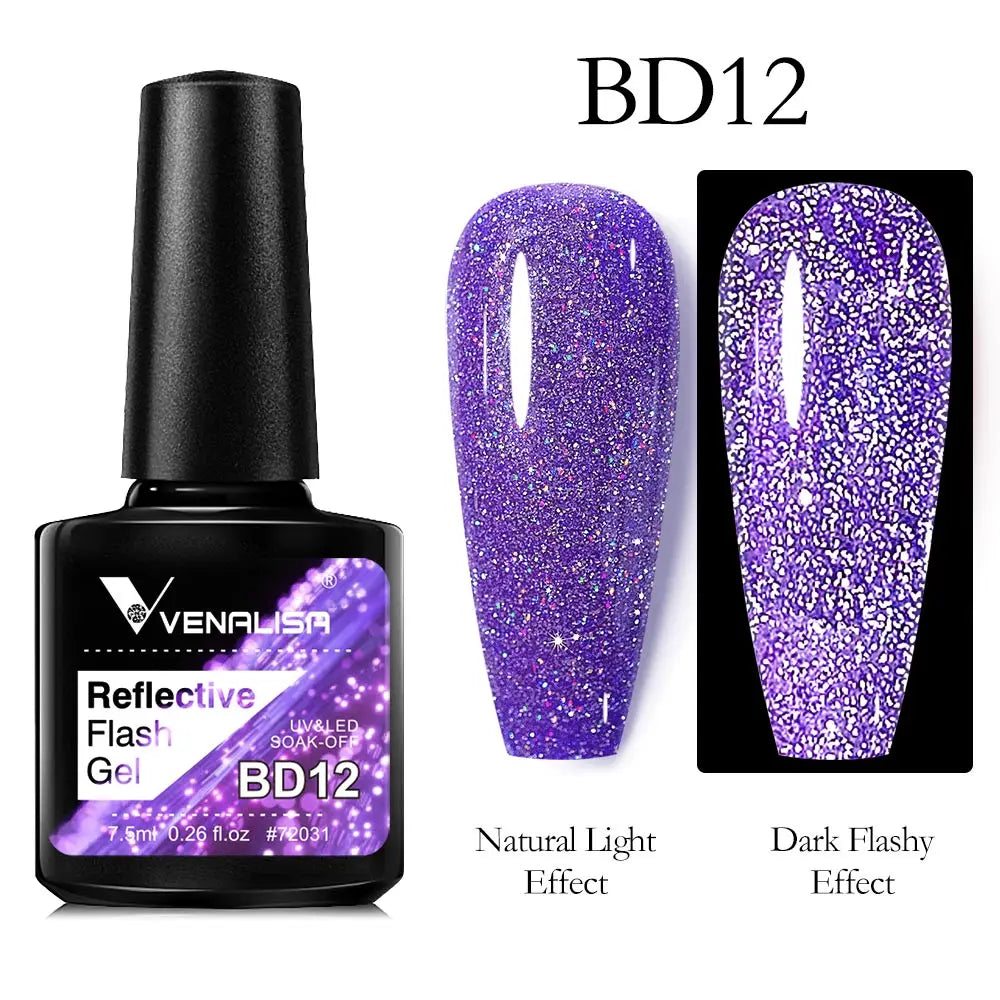 Disco Glitter Gel Polish
