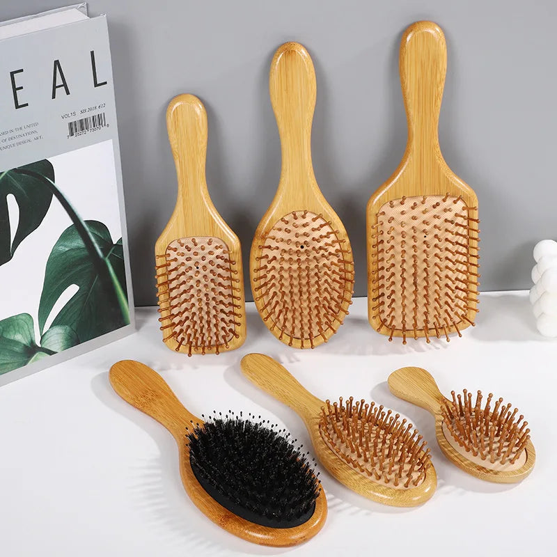 Bamboo Air Cushion Hair Brush
