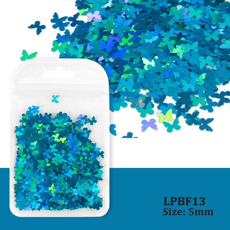 Holographic Nail Glitter Sequins